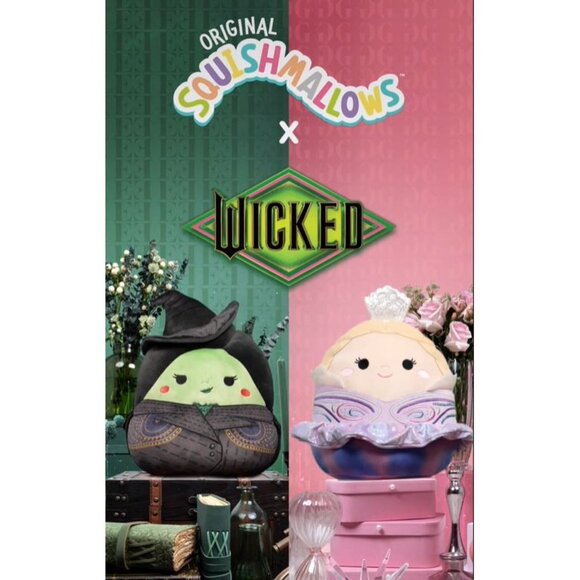 Wicked x Squishmallows 2025 Limited Plush Set of 5 (Wizard of Oz) New with Tags - Picture 3 of 16